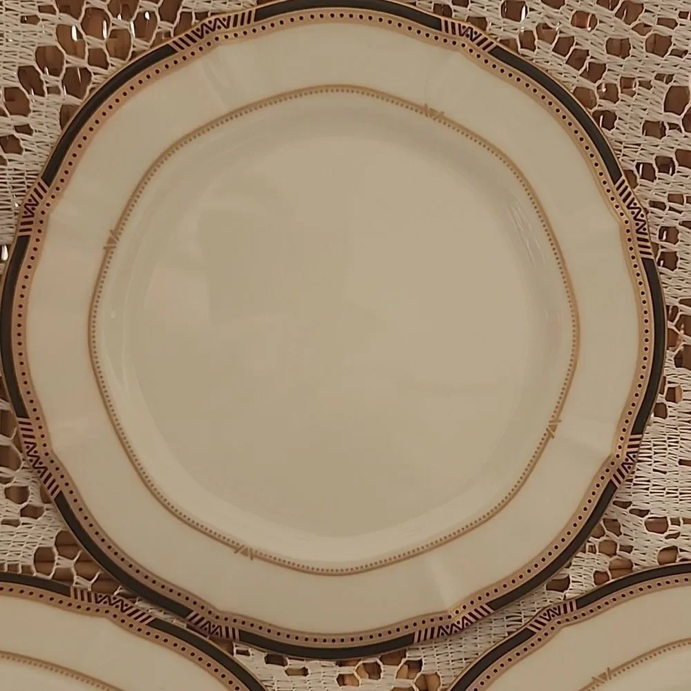 Noritake Gilded Age Ivory china Set Of 3 7